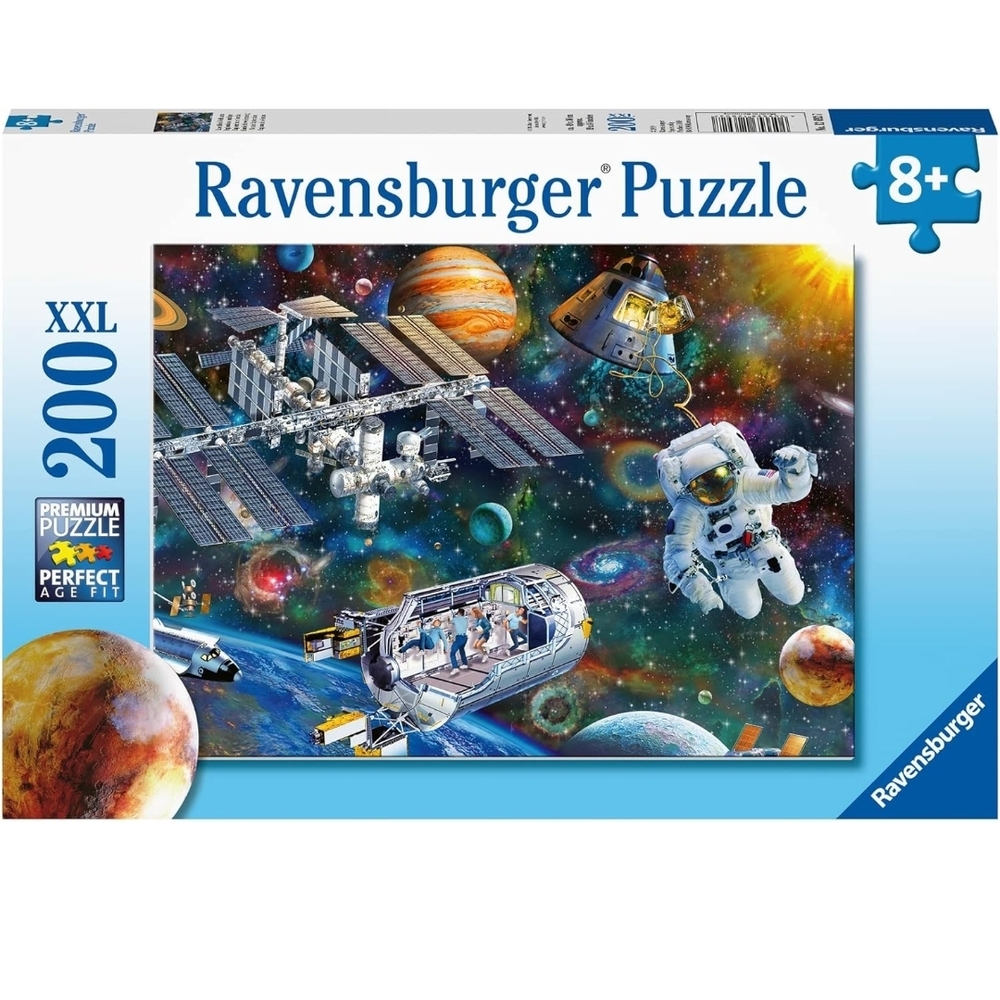 Ravensburger Kids Cosmic Space Exploration 200 XXL Jigsaw Puzzle Educational Toy